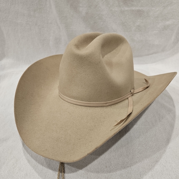 Stetson Other - Stetson Retired Ranch Tan Western Cowboy Hat Size 7 1/4 XXXXX SF0575D440